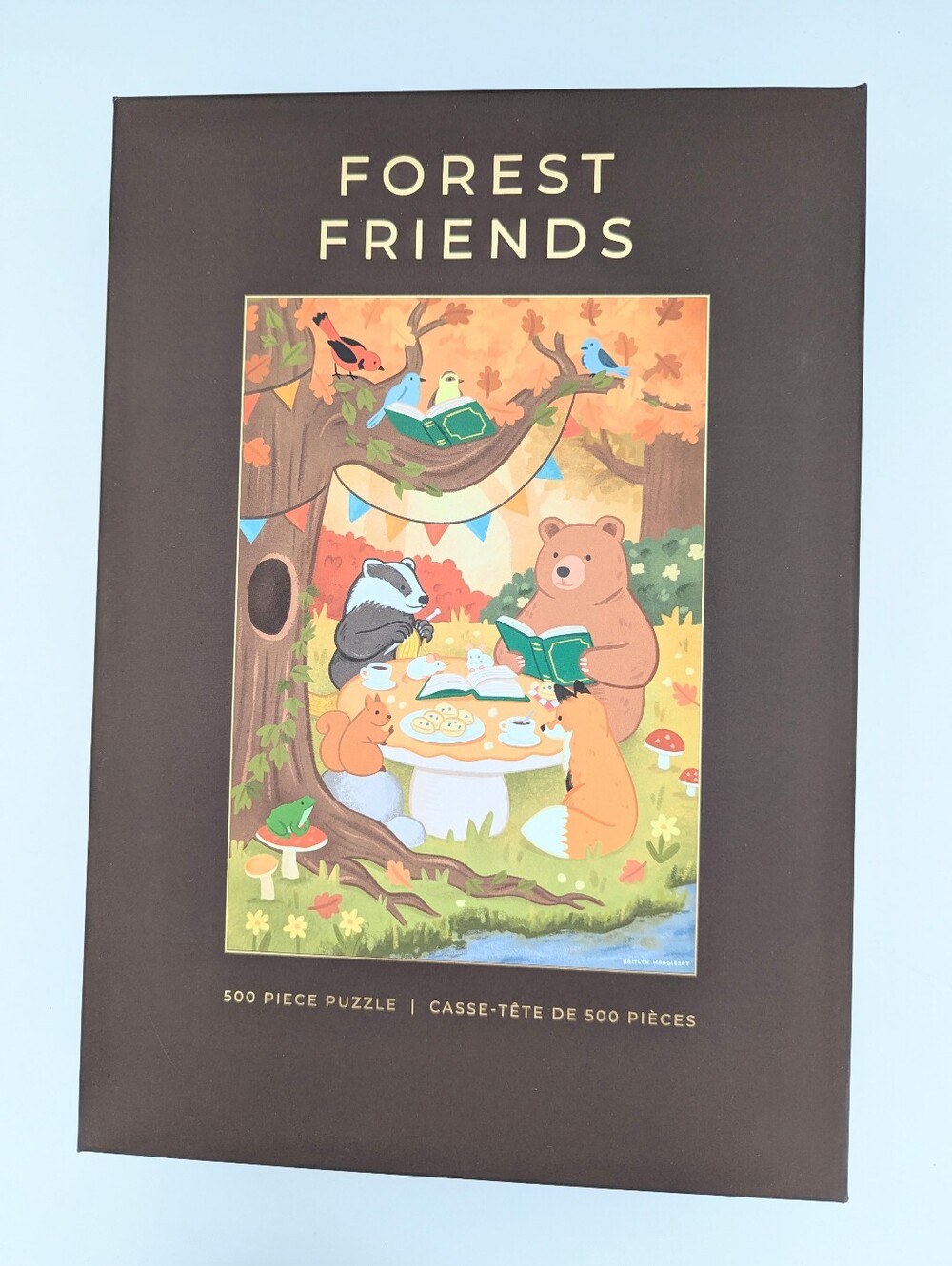 NEW IN BOX Hobbry "Forest Friends" 500-Piece Puzzle